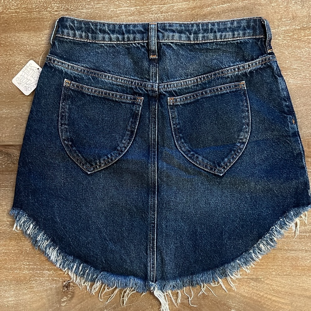 FP We The Free Bailey Denim Skirt - Picture 6 of 10